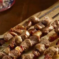 Kuzu Çöp Şiş | Lamb Skewers - Daraldım Beach & Cafe Ürkmez