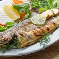 Levrek Izgara | Grilled Seabass - Daraldım Beach & Cafe Ürkmez