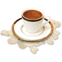 Damla Sakızlı Türk Kahvesi - Mavi Beyaz Boncuk Kafe