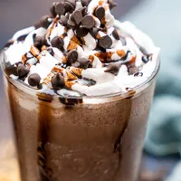 Çikolatalı Frappe - Mavi Beyaz Boncuk Kafe