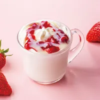Çilekli Frappe - Mavi Beyaz Boncuk Kafe