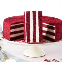 Red Velvet Pasta - Mavi Beyaz Boncuk Kafe