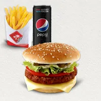 CHEESEBURGER + İÇECEK + PATATES - Etiler Marmaris Concept