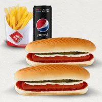 2'Lİ SOSİSLİ SANDVİÇ + İÇECEK + PATATES - Etiler Marmaris Concept