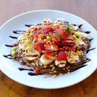 Karışık Meyveli Waffle - KÖSE CEYHAN