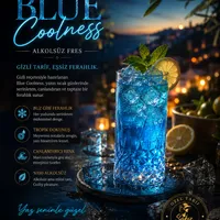 Blue coolness - Sakız Hanım
