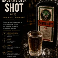 Jagermaister Shot - Sakız Hanım