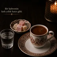 Türk kahvesi - Sakız Hanım