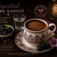 Böğürtlenli Türk Kahvesi - Sakız Hanım