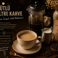 Sütlü Filtre Kahve - Sakız Hanım
