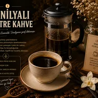 Vanilyalı Filtre Kahve - Sakız Hanım