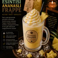 Ananaslı Frappe - Sakız Hanım