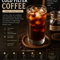 Cold filter coffee - Sakız Hanım