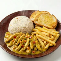 Köri Soslu Tavuk - Rain Cafe Okey
