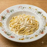 Fettuccine Alfredo - Rain Cafe Okey